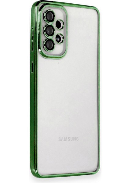 Samsung Galaxy A53 5g Kılıf Razer Lens Çerçeveli Silikon Kapak