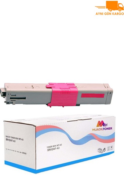 Oki C310-44469715- MC351- MC351DN- MC352 -MC352DN Kırmızı Muadil Toner