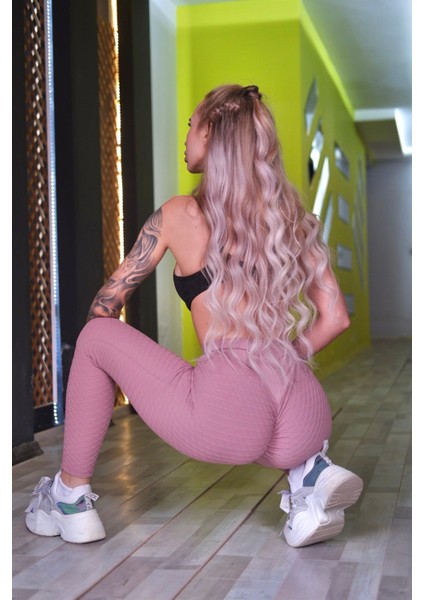 Ravella File Yoga Tight - Pembe