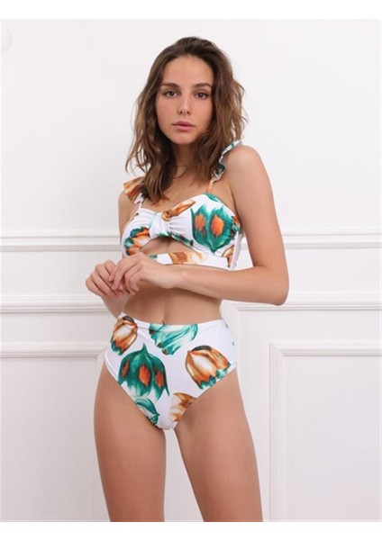 Aloha Babe Set - Mavi-Beyaz