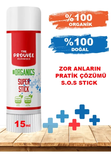 The Prouvee Reponses %100 Organik Süper Stick 15 ml