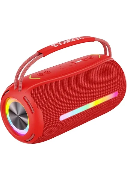 BOOMBOX360 20W Su Geçirmez Taşınabilir Rgb Işıklı Bluetooth Hoparlör Tws Speaker Bt 5.1