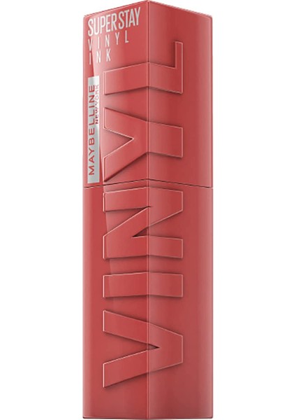 Super Stay Vinyl Ink Uzun Süre Kalıcı Likit Parlak Ruj 15 Peachy