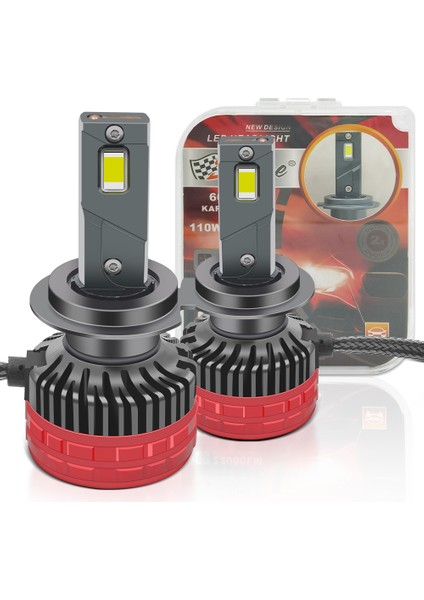 LED Far Ampulü Canbus 110W 22000LM Beyaz Işık H7 12-30V / LAAM921