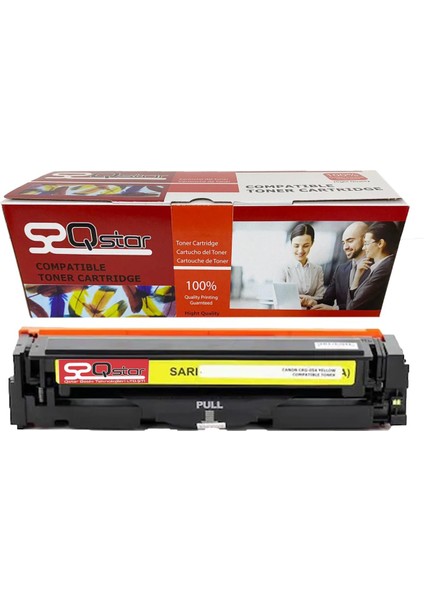 QSTAR CANON CRG 054 YL SARI MUADİL TONER