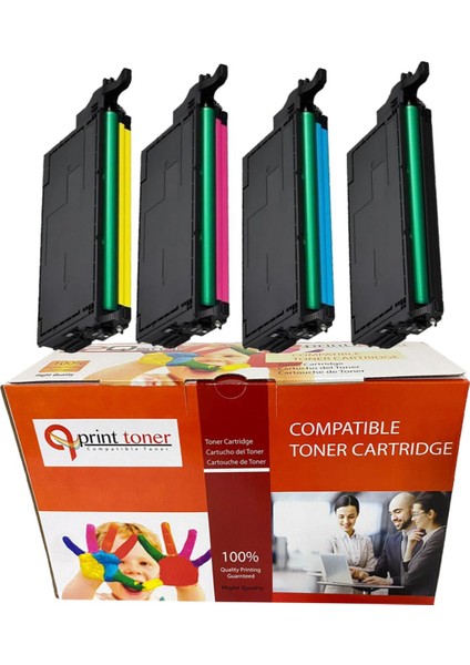 SAMSUNG CLT K609S CLP 770N CLP 775ND SET MUADİL TONER