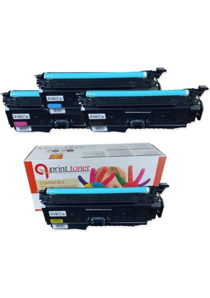 HP 507a ce250a 251a 252a 253a SET Muadil Toner