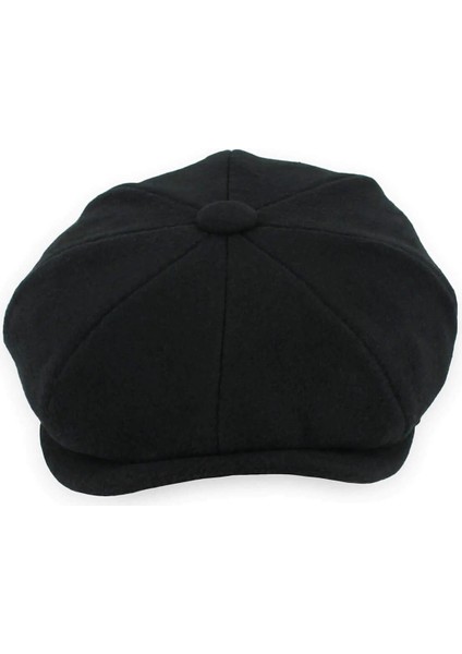 Erkek Ingiliz Stili Yün Şapka Kasket