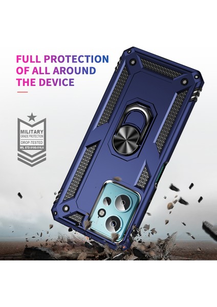 Xiaomi Redmi Note 12 4g Kılıf Vega Sert Silikon Tank Standlı Yüzüklü Mıknatıslı Siyah fiyatları