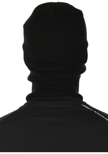 Örgü Kar Maskesi Siyah Balaclava