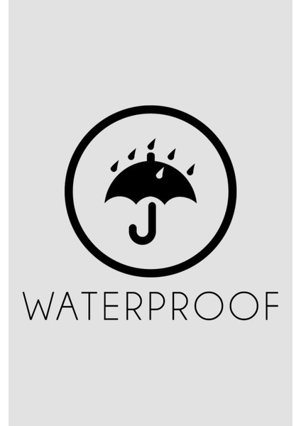 Waterproof Kışlık Trend Siyah Bucket Şapka
