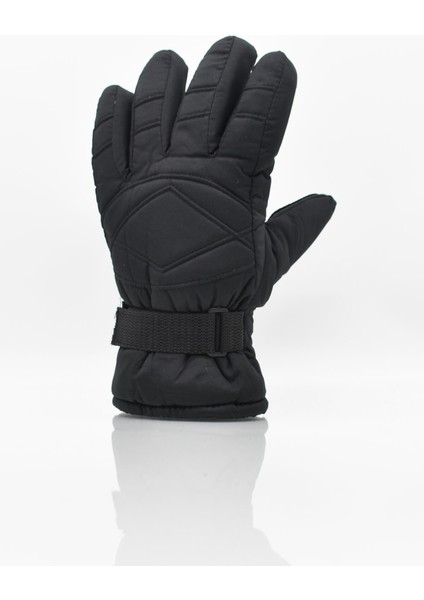 Kadın İçi Polar Siyah Kayak-Kar Eldiveni modelleri