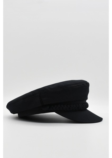 Kadın Kaptan Şapka Yazlık Baker Boy Cap - Siyah fiyatları