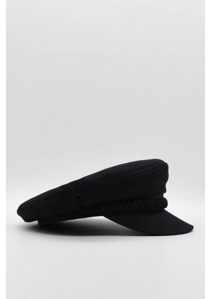 Kadın Kaptan Şapka Yazlık Baker Boy Cap - Siyah modelleri