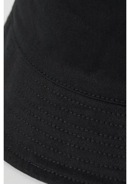 Kadın Premium Pamuklu Siyah Balıkçı Bucket Şapka modelleri