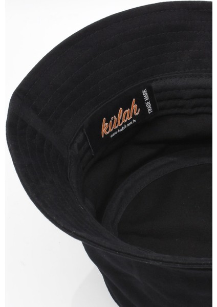 Kadın Premium Pamuklu Siyah Balıkçı Bucket Şapka fırsatları