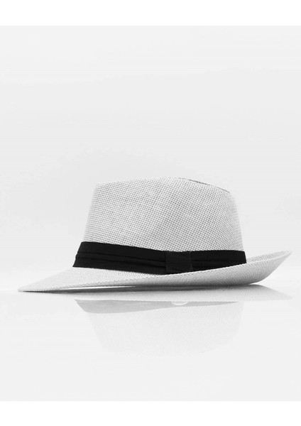 Kadın Hasır Kıvrık Şapka modelleri