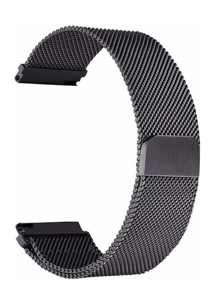 Ixtech Xee-5 Uyumlu Kordon Hasır Metal Örgülü Ayarlanabilir Siyah