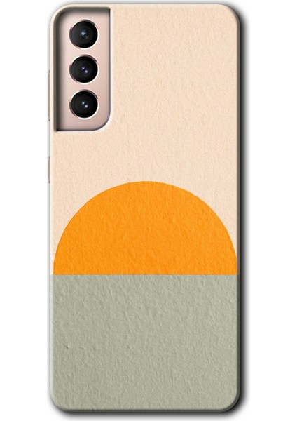 Galaxy S21 Plus Kılıf Hd Desen Baskılı Arka Kapak - Color Wall