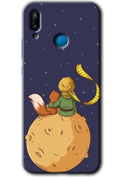 Huawei P20 Lite Kılıf Hd Desen Baskılı Arka Kapak - Küçük Prens