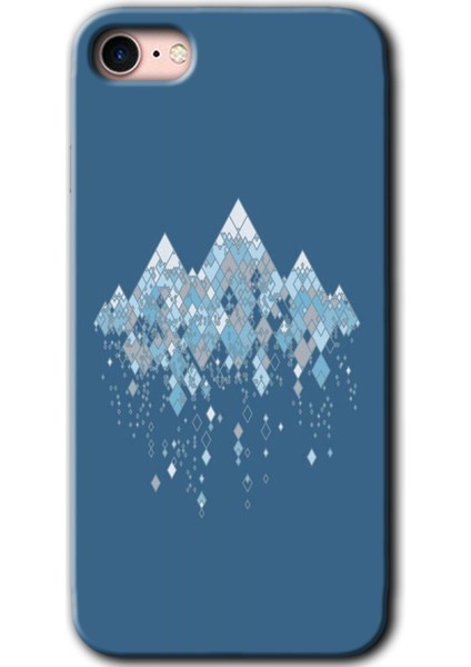 iPhone 8 Kılıf Hd Desen Baskılı Arka Kapak - Iceberg