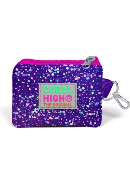 Kids Mor Mavi Pembe Kalp Desenli Bozuk Para Çantası 21840 fiyatları