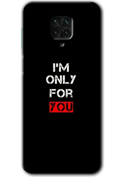 Redmi Note 9s Kılıf Hd Desen Baskılı Arka Kapak + Kırılmaz Cam - For You