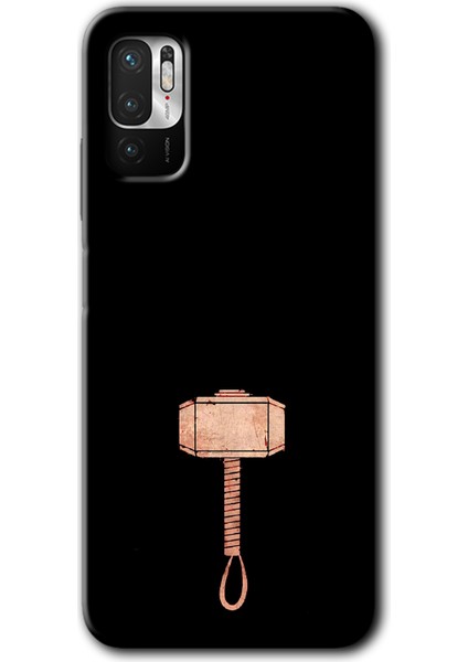 Redmi Note 10 5g Kılıf Hd Desen Baskılı Arka Kapak - Thor Çekiç