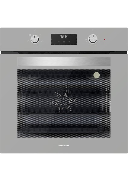 BO6502S02 - CS5343S01 - 3457 Soho 60 Gri Cam Ankastre Set