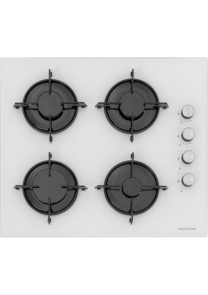 BO6502W02 - CS5349W01 - 3420 Classy 60 - MW9018W01 Beyaz Cam Ankastre Set