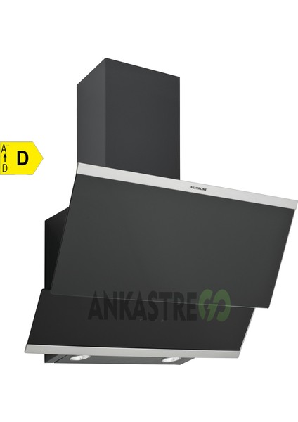 BO6504X01 - CS5365B01 - 3420 Classy 60 Siyah Cam Ankastre Set