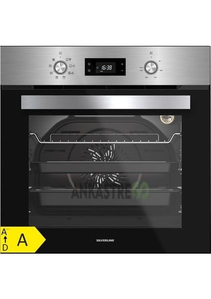 BO6504X01 - CS5365B01 - 3420 Classy 60 Siyah Cam Ankastre Set fırsatları