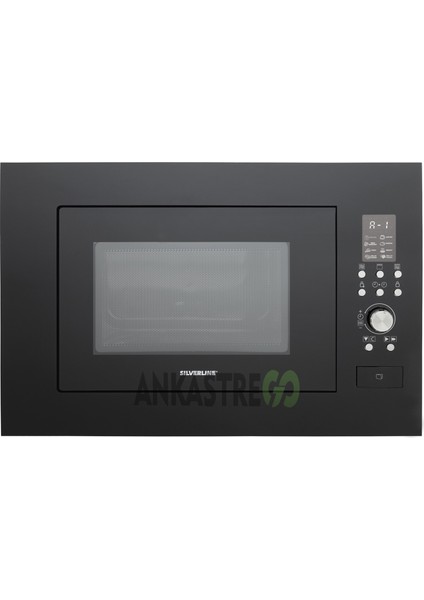 BO6501B01 - CS5349B01 - 3457 Soho 60 - MW9018B01 Siyah Cam Ankastre Set