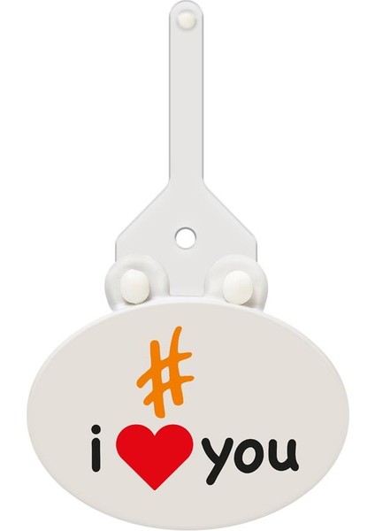 I Love You Beyaz Charm Ayakkabı Aksesuarı fiyatları
