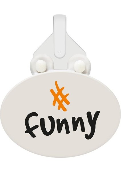 Funny Beyaz Charm Ayakkabı Aksesuarı