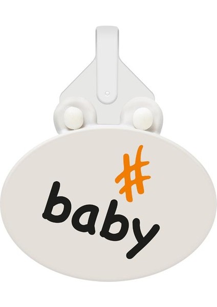 Baby Beyaz Charm Ayakkabı Aksesuarı