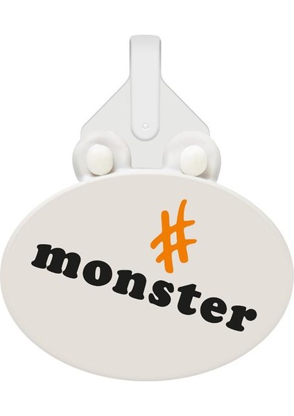 Monster Beyaz Charm Ayakkabı Aksesuarı