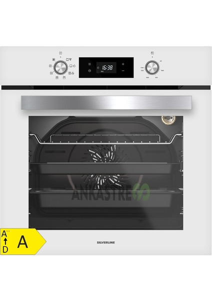 BO6504W01 - CS5365W01 - 3457 Soho 60 Beyaz Cam Ankastre Set fırsatları