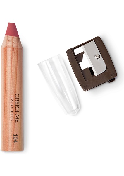 Dudak Kalemi-Green Me Lıps & CHEEKS-104 Pastel Brick