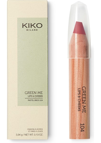 Dudak Kalemi-Green Me Lıps & CHEEKS-104 Pastel Brick modelleri