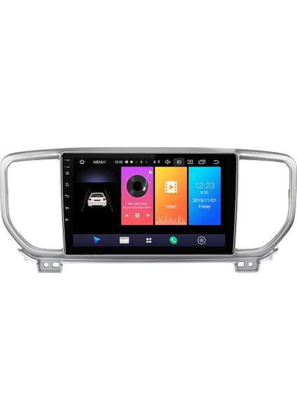 Kia Sportage 4gb Ram 64GB Rom Carplay 8 Çekirdek Android Multimedya Navigasyon Teyp