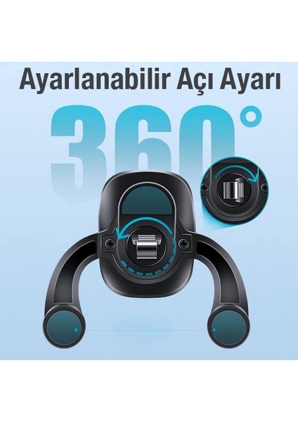 Oto Araç Havalandırma Klima Bölmesi Manyetik Araç Içi Telefon Tutucu ALL-36316