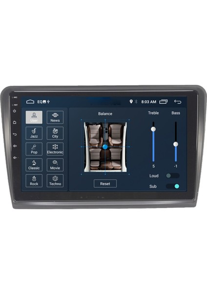 Skoda Süper B Android 4gb Ram 64GB Rom Carplay 8 Çekirdek Navigasyon Multimedya Oto Teyp
