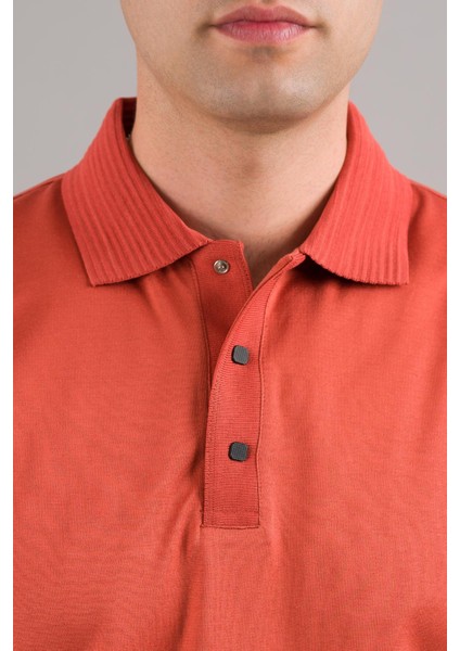 Polo Yaka Çıt Çıtlı Merserize Süperfine Cotton Erkek T-Shirt indirimleri