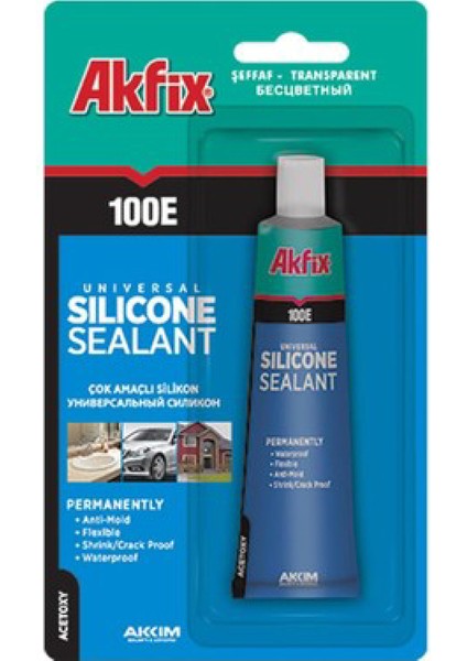 SA111 Silikon 50ML Şeffaf Tüp