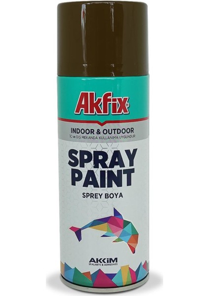 Parlak Kahve RAL8017 Akrilik Sprey Boya 400ML