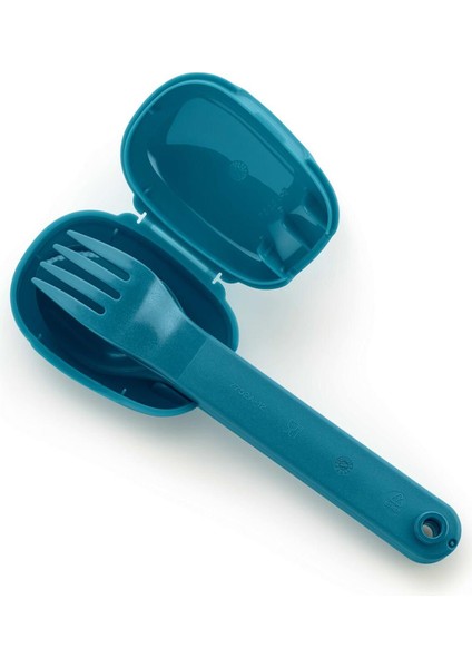 Kapaklı Servis Seti Deniz Mavi indirimleri