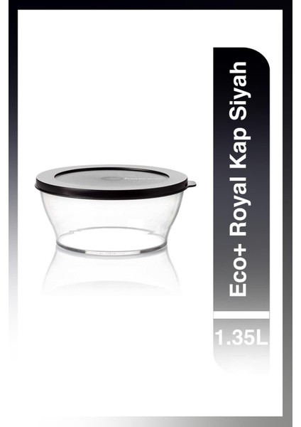 Eco+ Royal Kap 1.35L Siyah