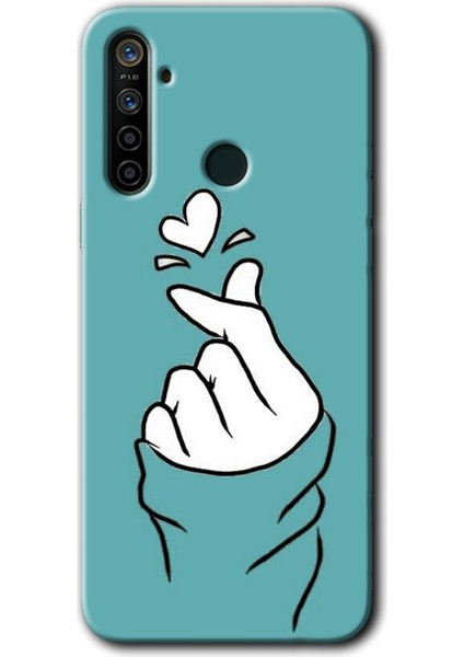 Realme 6i Kılıf Hd Desen Baskılı Arka Kapak - Mutluluk