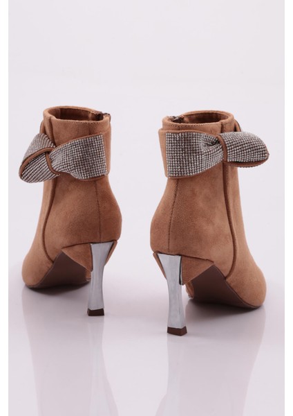 K100-22K Kadin Silver Taşli Topuklu Bot modelleri